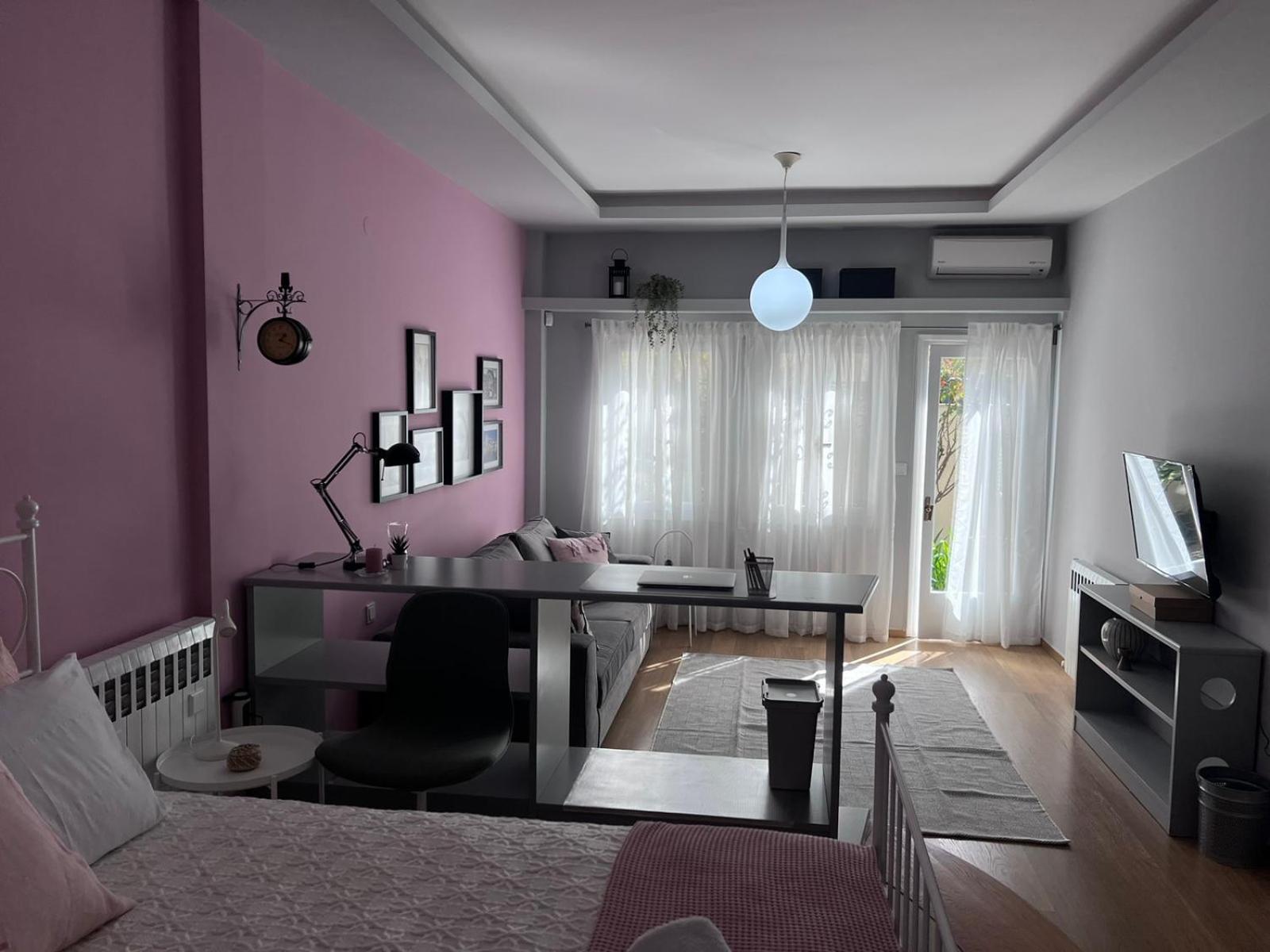 Villa Retro House With Garden In Anopoli Salonicco Esterno foto